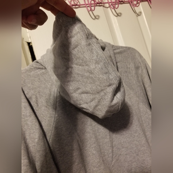 Calvin Klein Performance Hoodie Women's Color Gray Size L - Picture 7 of 10